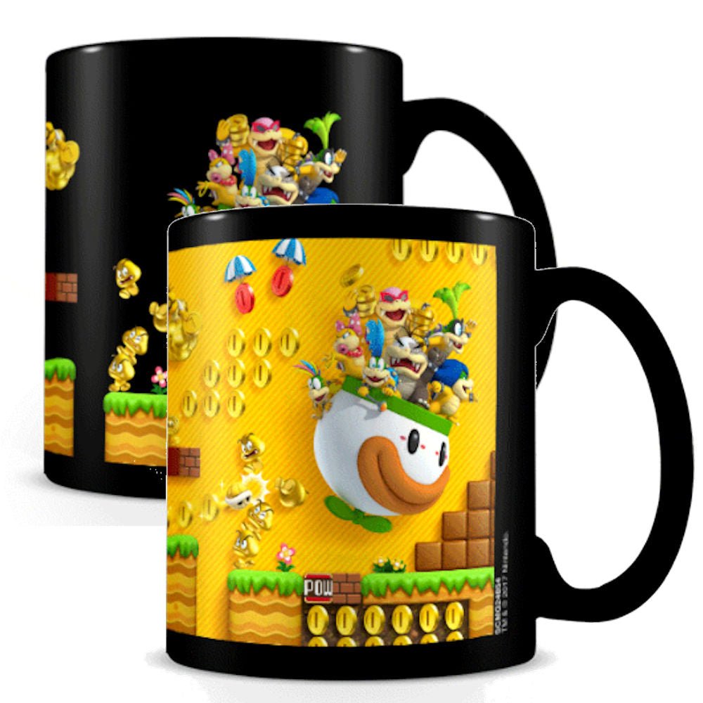 SUPER MARIO スーパーマリオ (40周年 ) - Gold Coin Rush / マジック・マグカップ / マグカップ - PGS